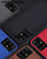 Slim Fabric Cloth Samsung Cases