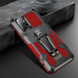Stone Strong Armor Samsung Case - CaseShoppe Samsung Galaxy S22 Ultra / Red