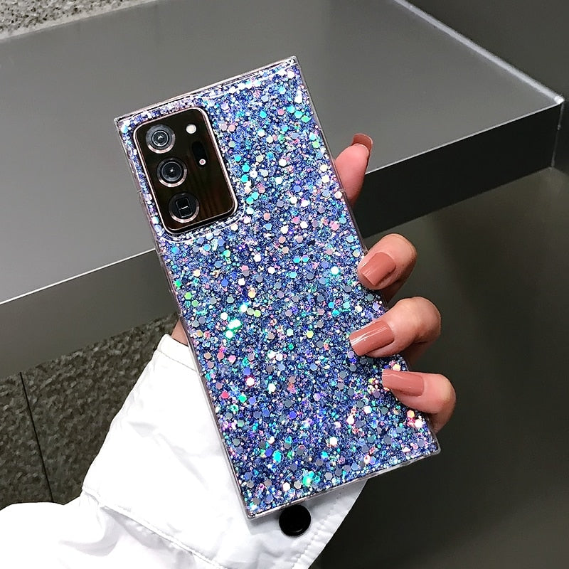Fancy Glitter Samsung Cases - CaseShoppe For Samsung Galaxy S22 / Blue