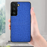 Slim Fabric Cloth Samsung Cases