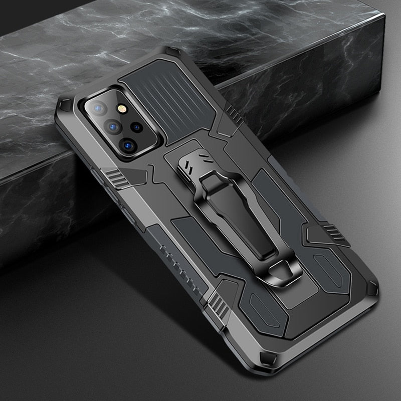 Stone Strong Armor Samsung Case - CaseShoppe Samsung Galaxy S22 Ultra / Gray
