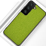 Slim Fabric Cloth Samsung Cases