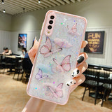 Cute Butterfly Samsung Cases - CaseShoppe Samsung Galaxy S21 / Pink
