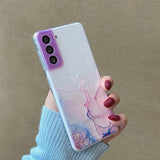 Watercolor Painting Marble Samsung Cases - CaseShoppe For Samsung Galaxy S22 Ultra / A