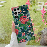 Vintage Fashion Floral Samsung Cases - CaseShoppe For Samsung S22Ultra / d