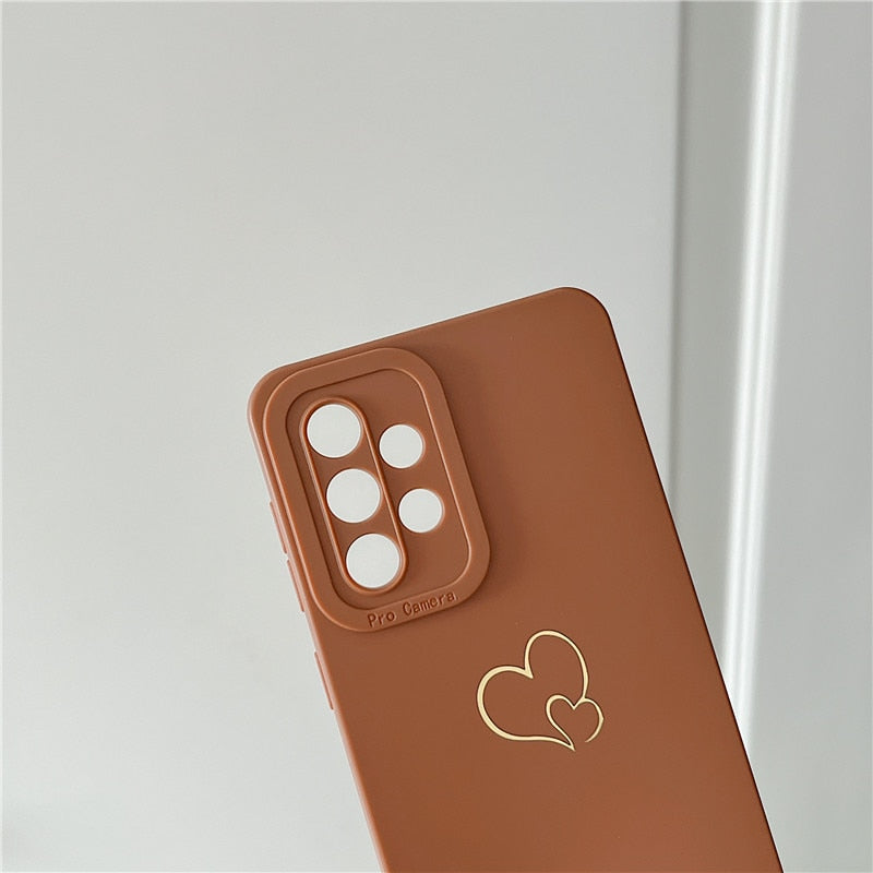 Love Heart Silicone Samsung Cases - CaseShoppe