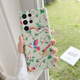 Vintage Fashion Floral Samsung Cases - CaseShoppe For Samsung S22Ultra / c