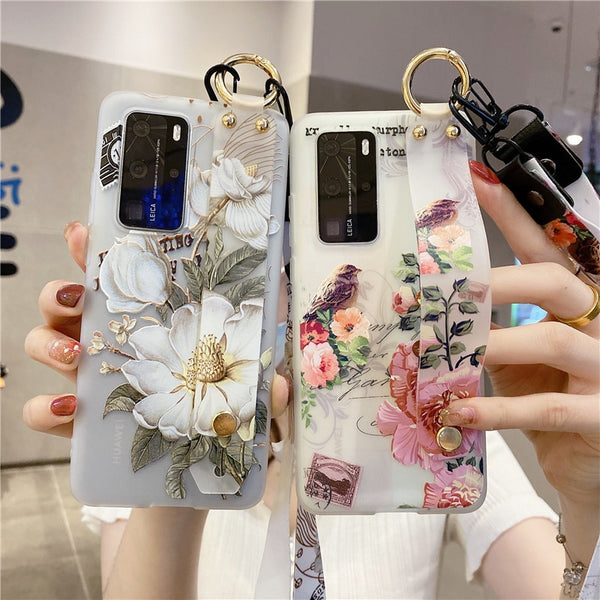 Luxury 3D Relief Flower Samsung Galaxy Cases - CaseShoppe