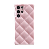 3D Rhombic Pattern Samsung Cases - CaseShoppe Samsung S22 / Pink