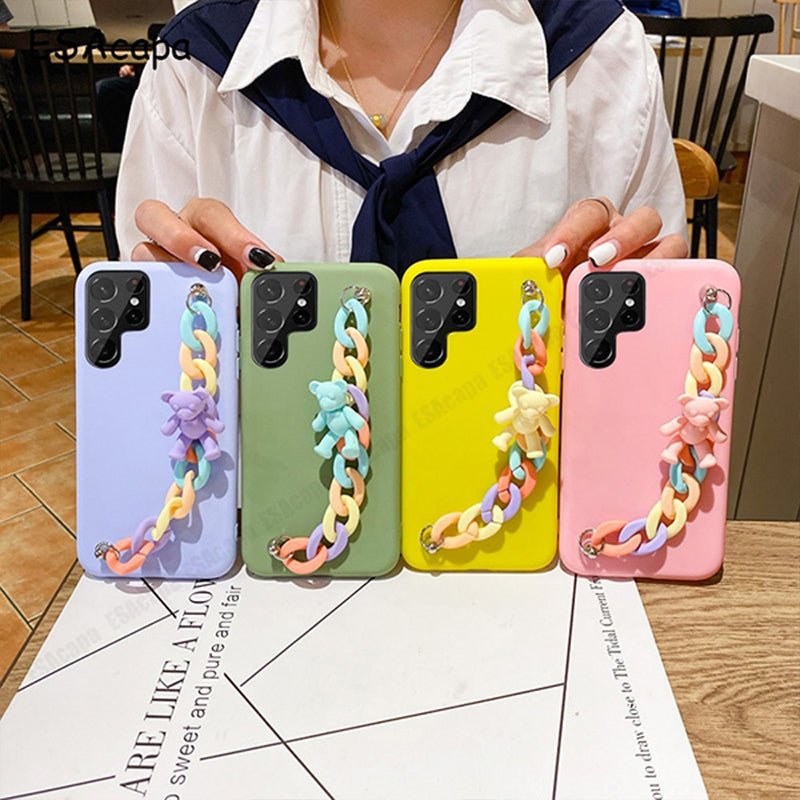 Shockproof 3D Bear Samsung Cases - CaseShoppe