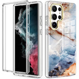 Glossy Marble Shockproof Samsung 23 Cases - CaseShoppe Samsung Galaxy S23 / C