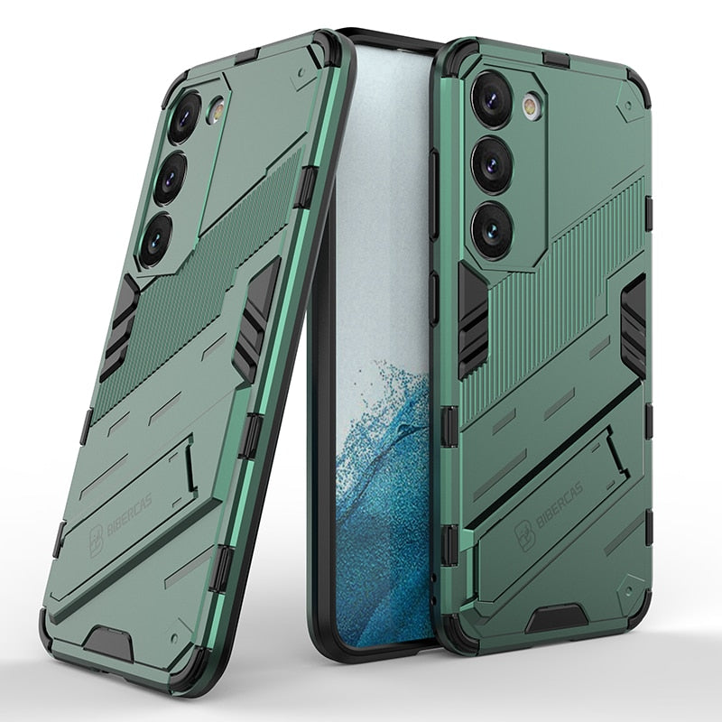Military Grade Heavy Duty Samsung S23 Cases - CaseShoppe For Samsung S23 Plus / Green