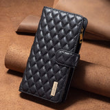 Patterned Wallet Leather Samsung Cases - CaseShoppe Samsung A51 / Black