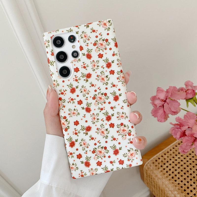 Retro Blooming Garden Samsung Cases - CaseShoppe Samsung Galaxy S23 / I