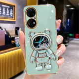 Glitter Quicksand Astronaut Samsung Cases - CaseShoppe Samsung Galaxy S23 / Green