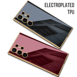 Stylish Electroplated Samsung 23 Phone Cases