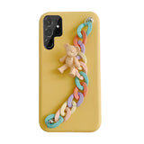 Shockproof 3D Bear Samsung Cases - CaseShoppe Samsung Galaxy S22 / Yellow