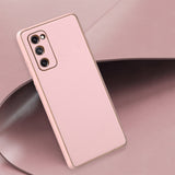 Luxury Liquid Silicone Samsung Cases - CaseShoppe Samsung Galaxy S22 Ultra / Pink