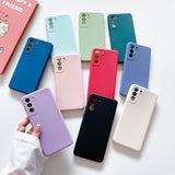 Simple Slim Soft Silicone Samsung Cases