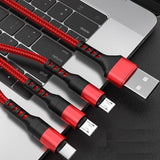 3 in 1 Fast Charging USB Cables - CaseShoppe