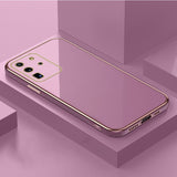 Plating Square Samsung Case - CaseShoppe Samsung S22 Ultra / Purple