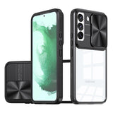 Transparent Acrylic Samsung Cases with Camera Cover