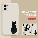 Cute Black Cat Samsung Galaxy Cases - CaseShoppe