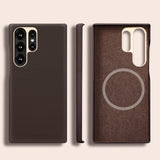 Leather Magnetic Samsung Galaxy Cases - CaseShoppe