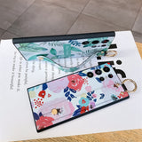 Cute Floral Samsung Cases with Wristband - CaseShoppe