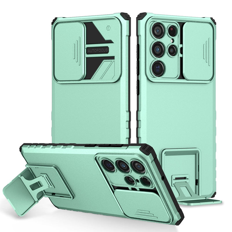Stylish Armor Samsung Cases with Kickstand