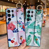 Cute Floral Samsung Cases with Wristband - CaseShoppe