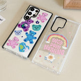 Cute Bear & Rainbow Samsung Cases - CaseShoppe