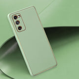 Luxury Genuine Leather Samsung Cases - CaseShoppe Samsung Galaxy Note 10 / Green
