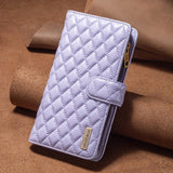 Patterned Wallet Leather Samsung Cases - CaseShoppe Samsung A51 / Purple