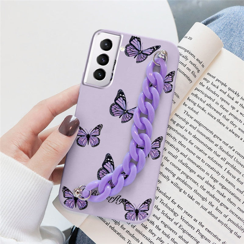 Wrist Chain Floral Bracelet Samsung