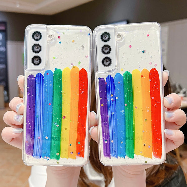 Pride Rainbow Glitter Samsung Case - CaseShoppe