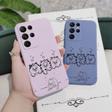 Cute Kittens Silicone Samsung Cases - CaseShoppe