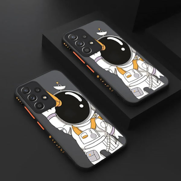 Astronaut Shockproof Samsung Cases - CaseShoppe Samsung S22 / Stunning-Black