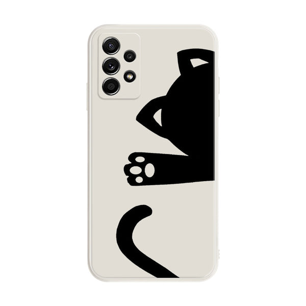 Cute Black Cat Samsung Galaxy Cases - CaseShoppe Samsung Galaxy S22 Ultra / C