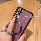 MagSafe Plating Glitter Samsung Cases - CaseShoppe