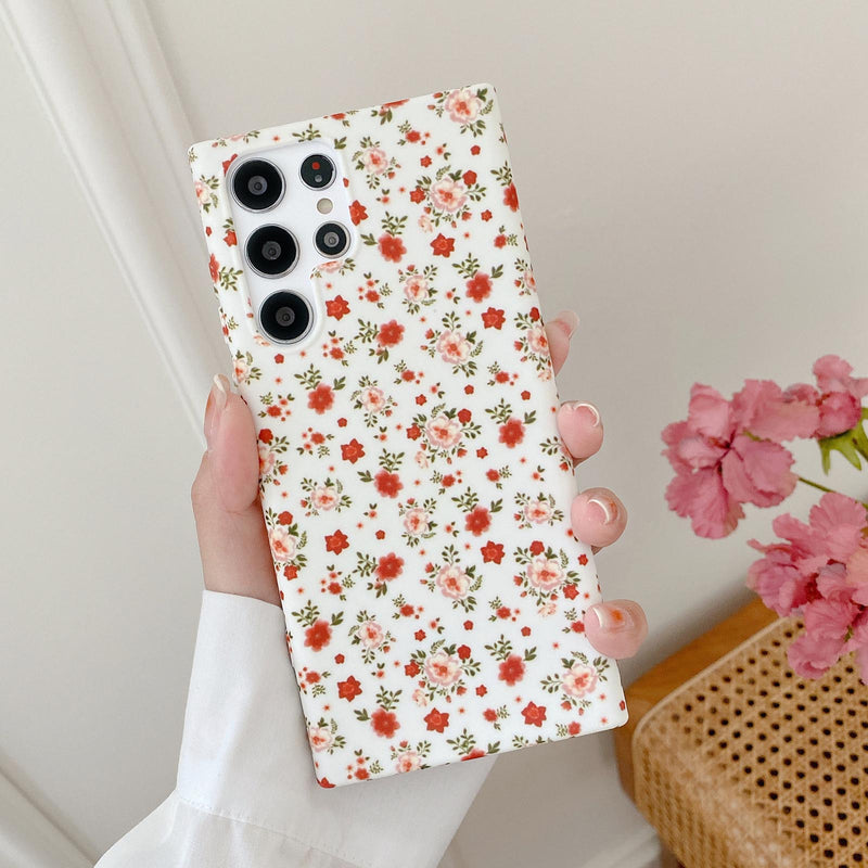 Vintage Fashion Floral Samsung Cases