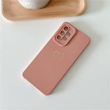 Love Heart Silicone Samsung Cases - CaseShoppe Samsung S22 / Pink