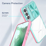 Transparent Acrylic Samsung Cases with Camera Cover