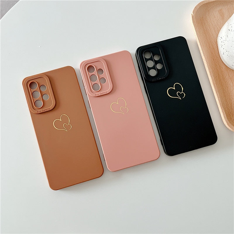 Love Heart Silicone Samsung Cases - CaseShoppe