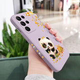 Cute Panda Samsung Galaxy Cases - CaseShoppe Samsung Galaxy S22 Ultra / Light Purple 2