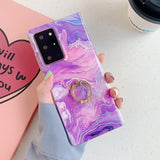Laser Marble Samsung Cases - CaseShoppe For Samsung S21 Plus / D with ring