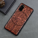 Wooden Samsung Case - CaseShoppe For Samsung Galaxy S21 Ultra / Design 1