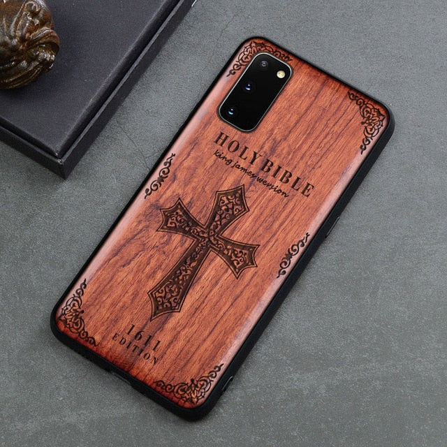 Wooden Samsung Case - CaseShoppe For Samsung Galaxy S21 Ultra / Design 10