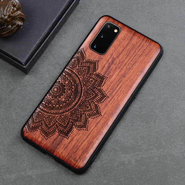 Wooden Samsung Case - CaseShoppe For Samsung Galaxy S21 Ultra / Design 12