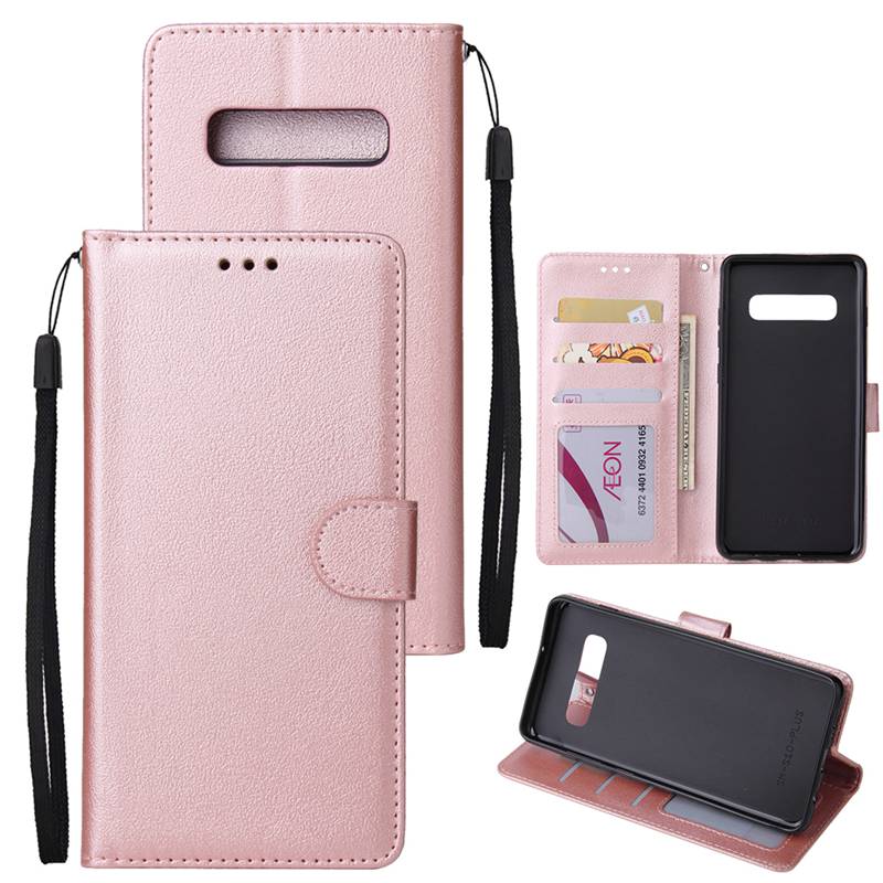 Leather Wallet Samsung Case with Lanyard - CaseShoppe